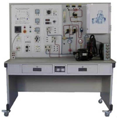 制冷系統電氣元件和故障實訓考核裝置